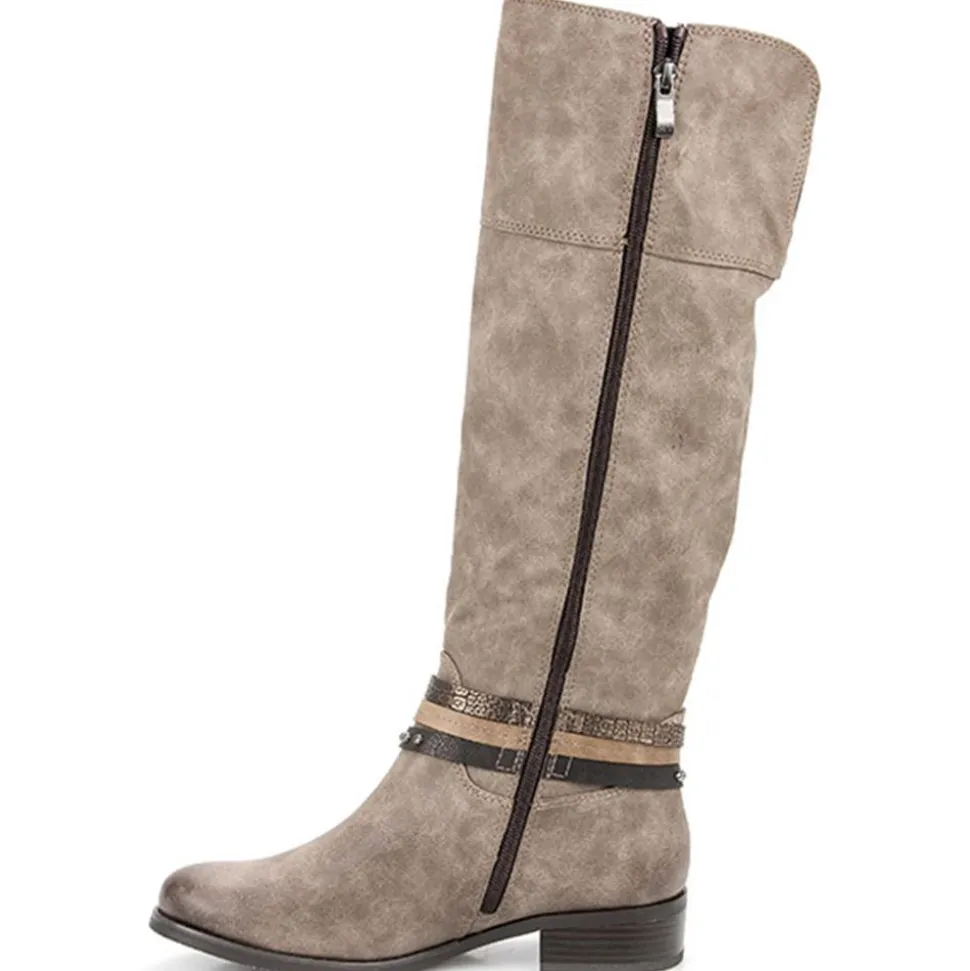 Knee High Boot - Brown
