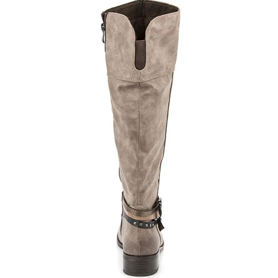 Knee High Boot - Brown