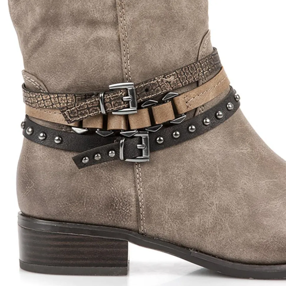 Knee High Boot - Brown