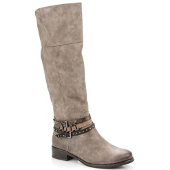 Knee High Boot - Brown