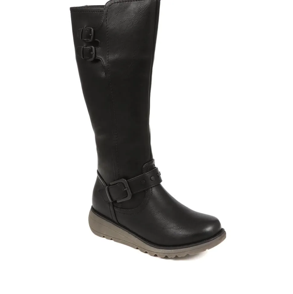 Knee-High Boots - Black