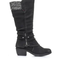 Knee High Boots - Black