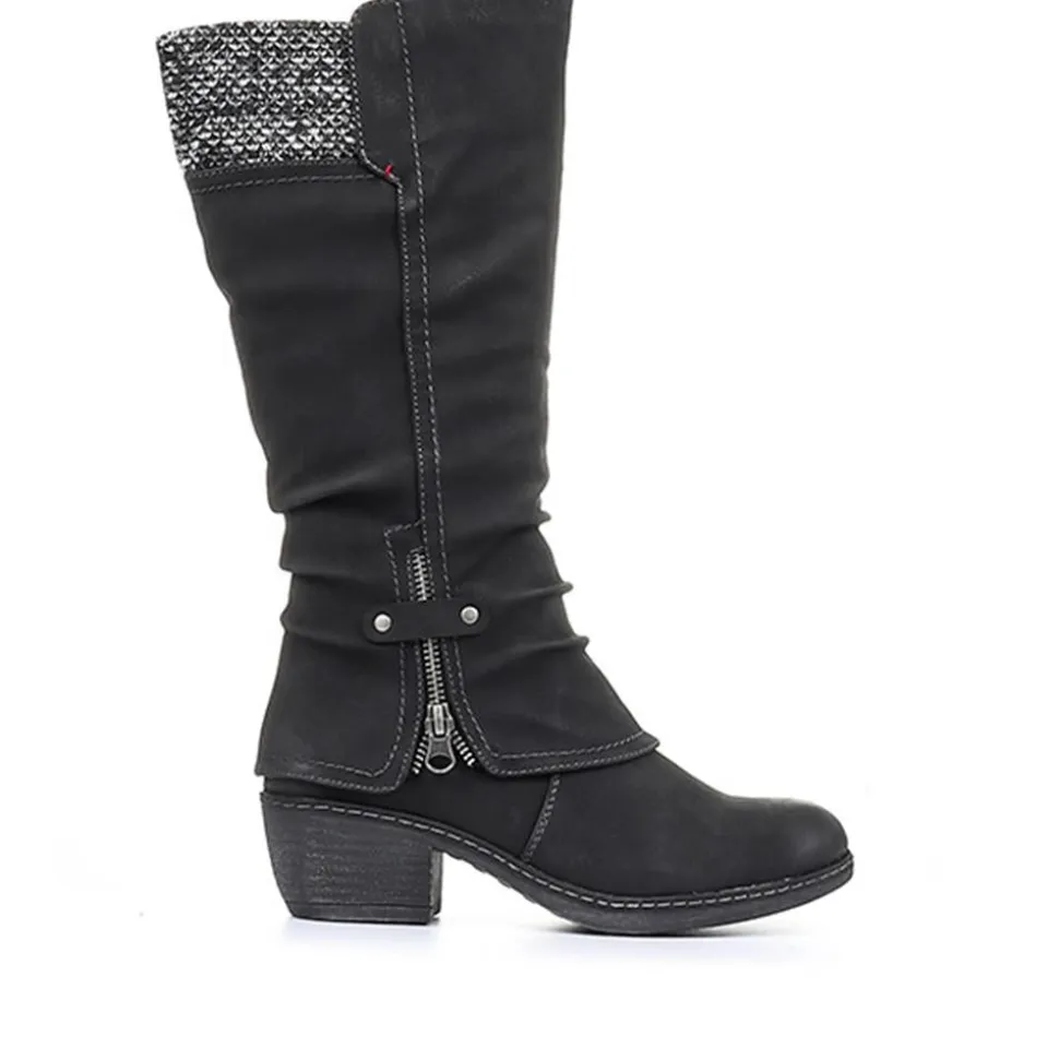 Knee High Boots - Black