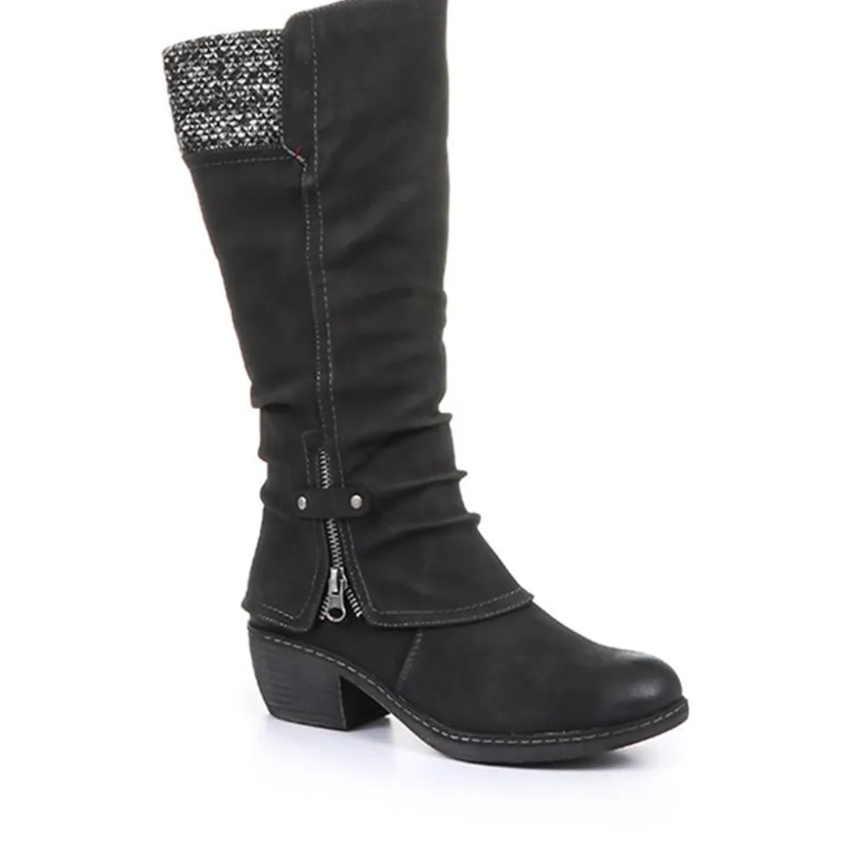 Knee High Boots - Black