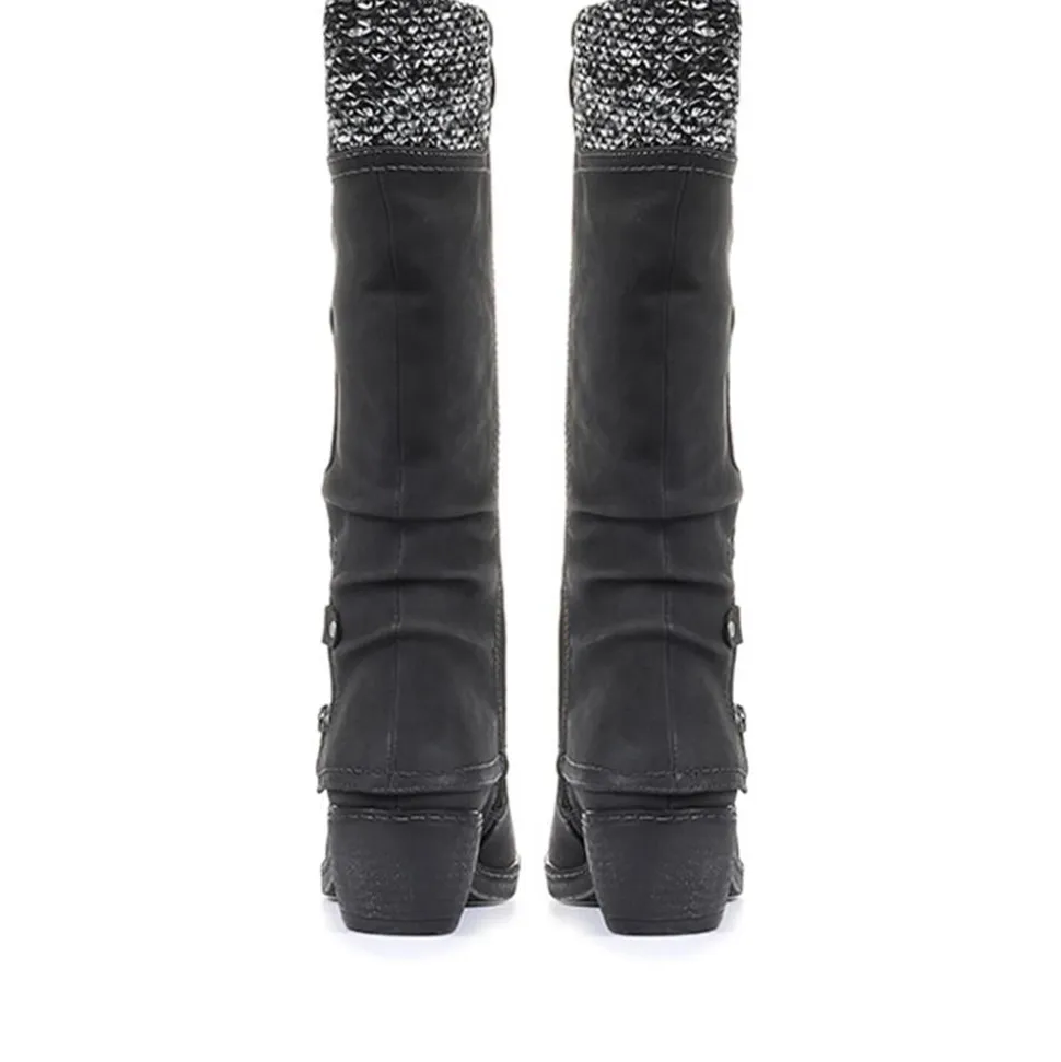 Knee High Boots - Black