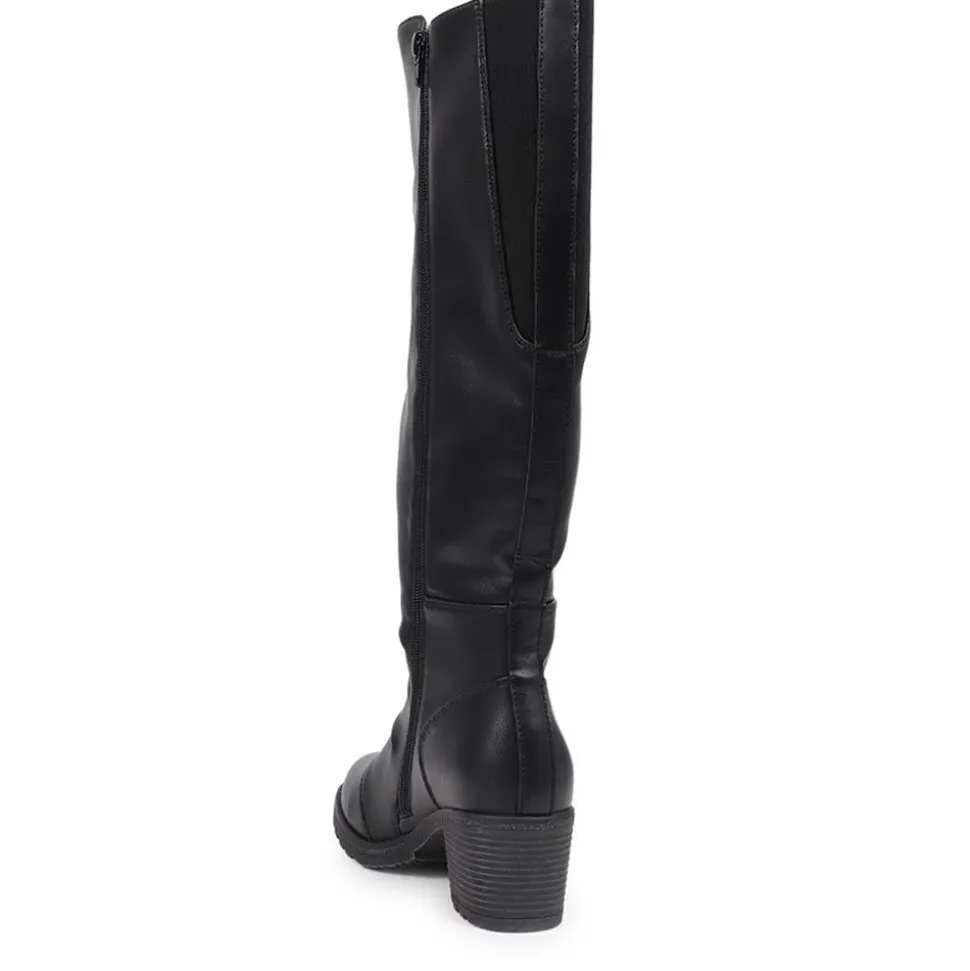 Knee-High Boots - Black