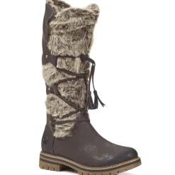 Knee High Boots - Dark Brown