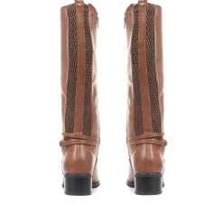 Knee High Boot - Tan