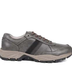 Lace-Up Casual Shoes - Grey