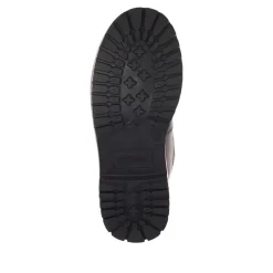 Lace-Up Leather Boots - Black