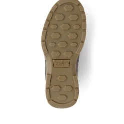 Lace-Up Leather Trainers - Dark Brown