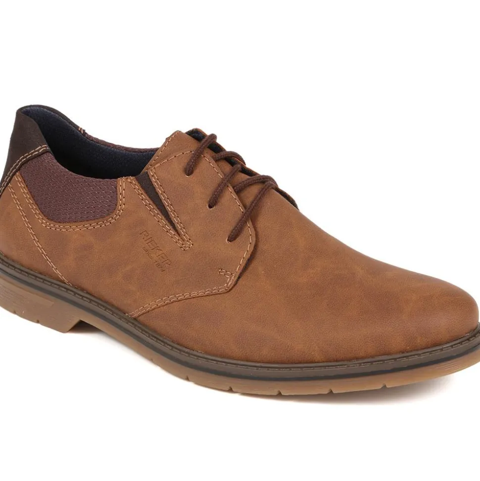 Lace-Up Shoes - Tan
