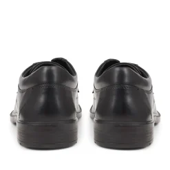 Lace-Up Smart Shoes - Black
