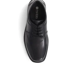 Lace-Up Smart Shoes - Black