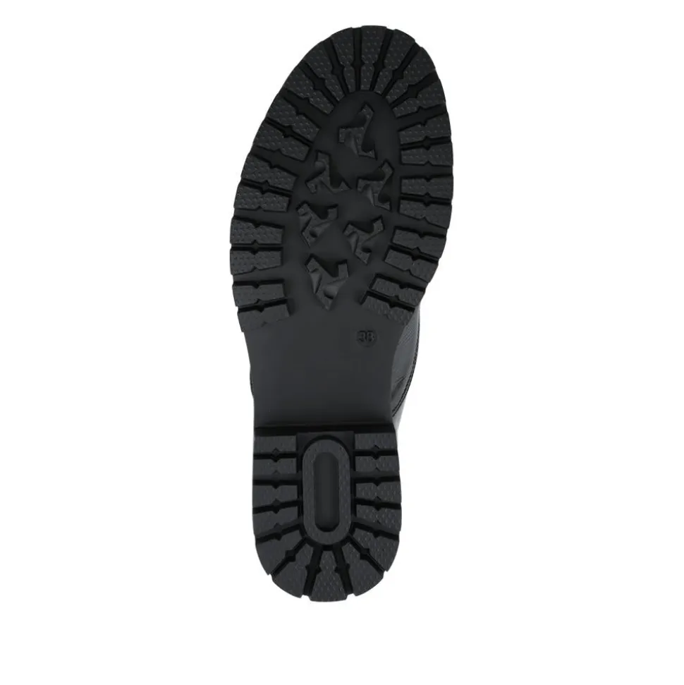Lace-Up Smart Shoes - Black Patent