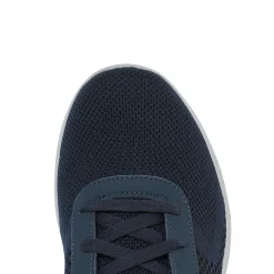 Lace-Up Trainer - Navy