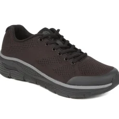 Lace-Up Trainers - Black
