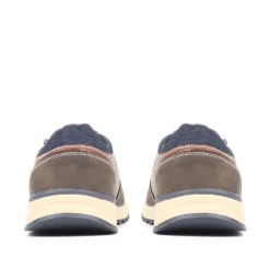 Lace Up Trainers - Brown