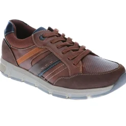 Lace-Up Trainers - Brown