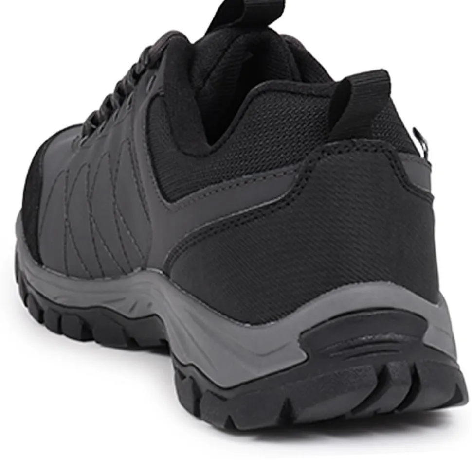 Lace-Up Trainers - Charcoal