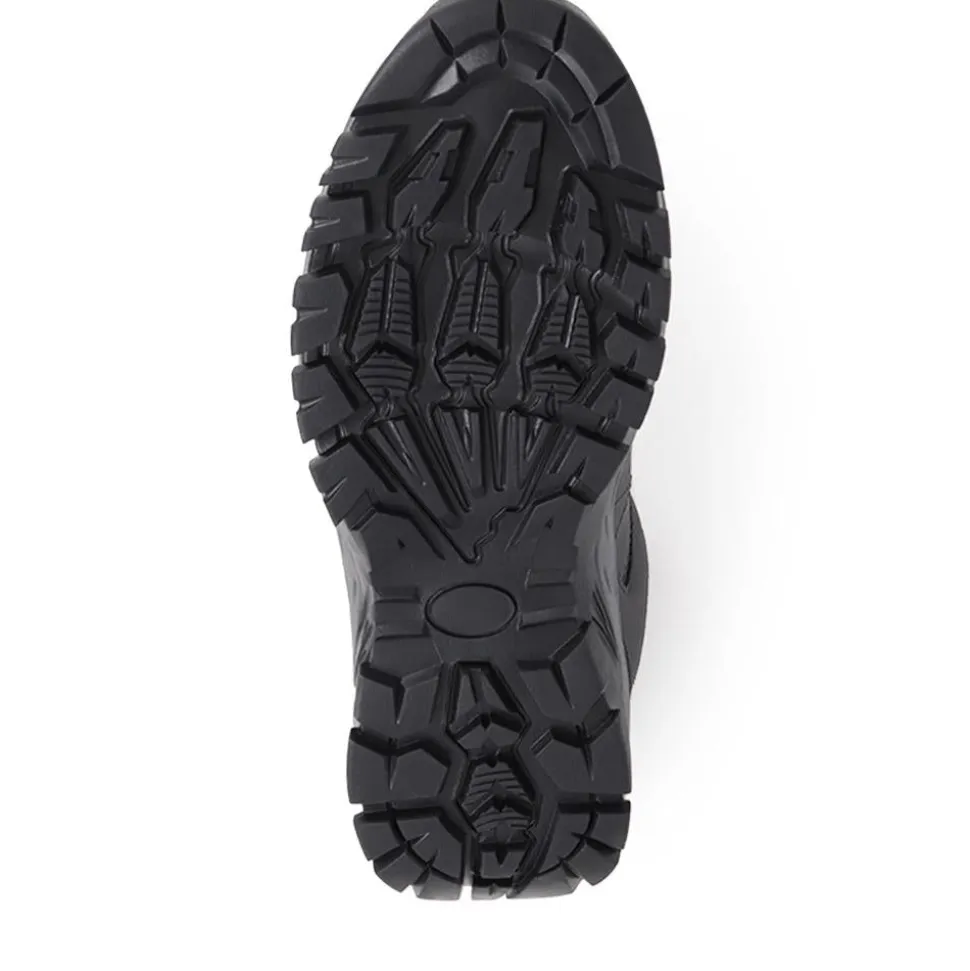 Lace-Up Trainers - Charcoal