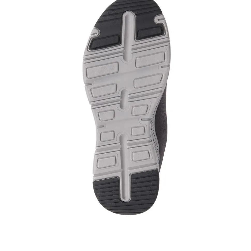 Lace-Up Trainers - Charcoal
