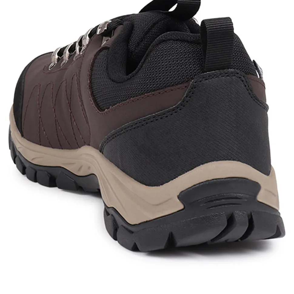 Lace-Up Trainers - Dark Brown