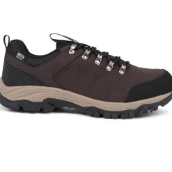 Lace-Up Trainers - Dark Brown