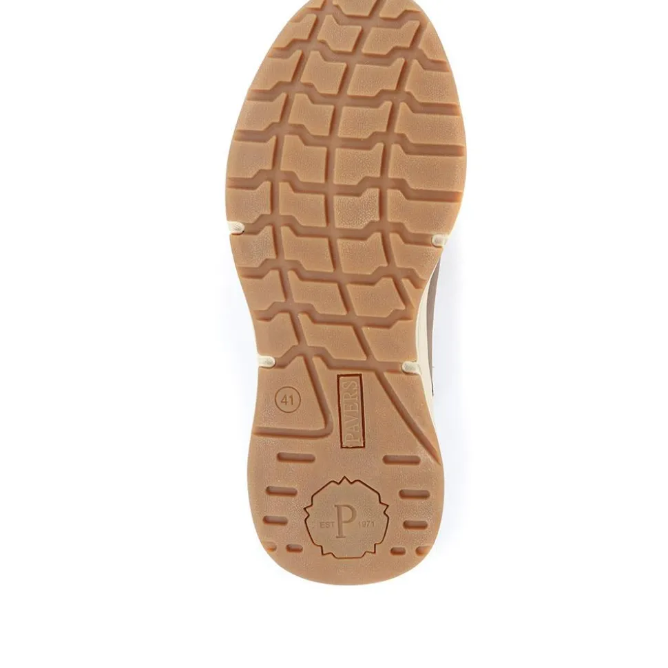 Lace-Up Trainer Shoe - Brown