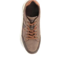 Lace-Up Trainer Shoe - Brown