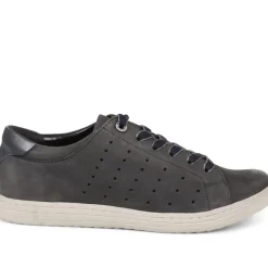 Lace-Up Trainers - Navy