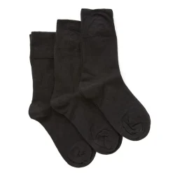 Ladies Diabetic Socks 3 Pack - Black