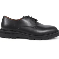 Laker Leather Lace-Up Shoes - Black