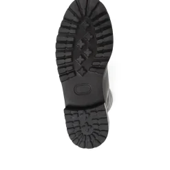 Lanie Zip Up Chunky Boots - Black
