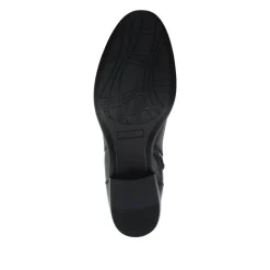 Laurelle Leather Zip Fasten Ankle Boots - Black