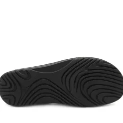 Leather Adjustable Fasten Fisherman Sandals - Black