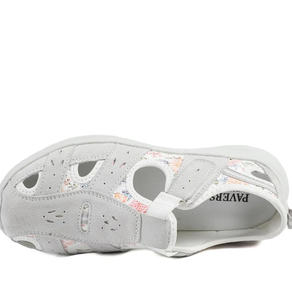Leather Adventure Sandals - Grey Multi