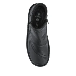 Leather Ankle Boots - Black