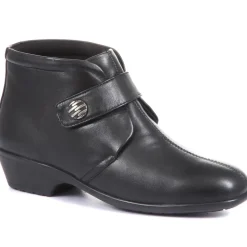 Leather Ankle Boots - Black