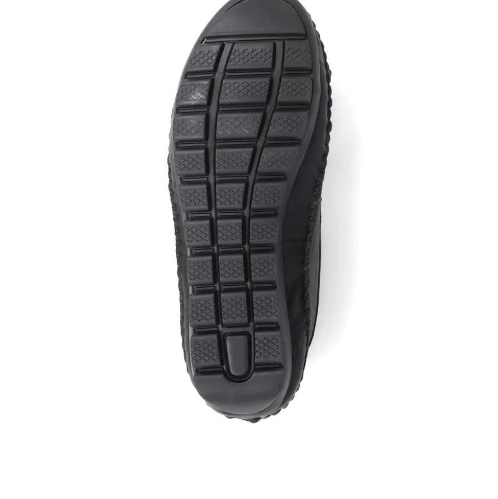 Leather Ballet Pumps - Black