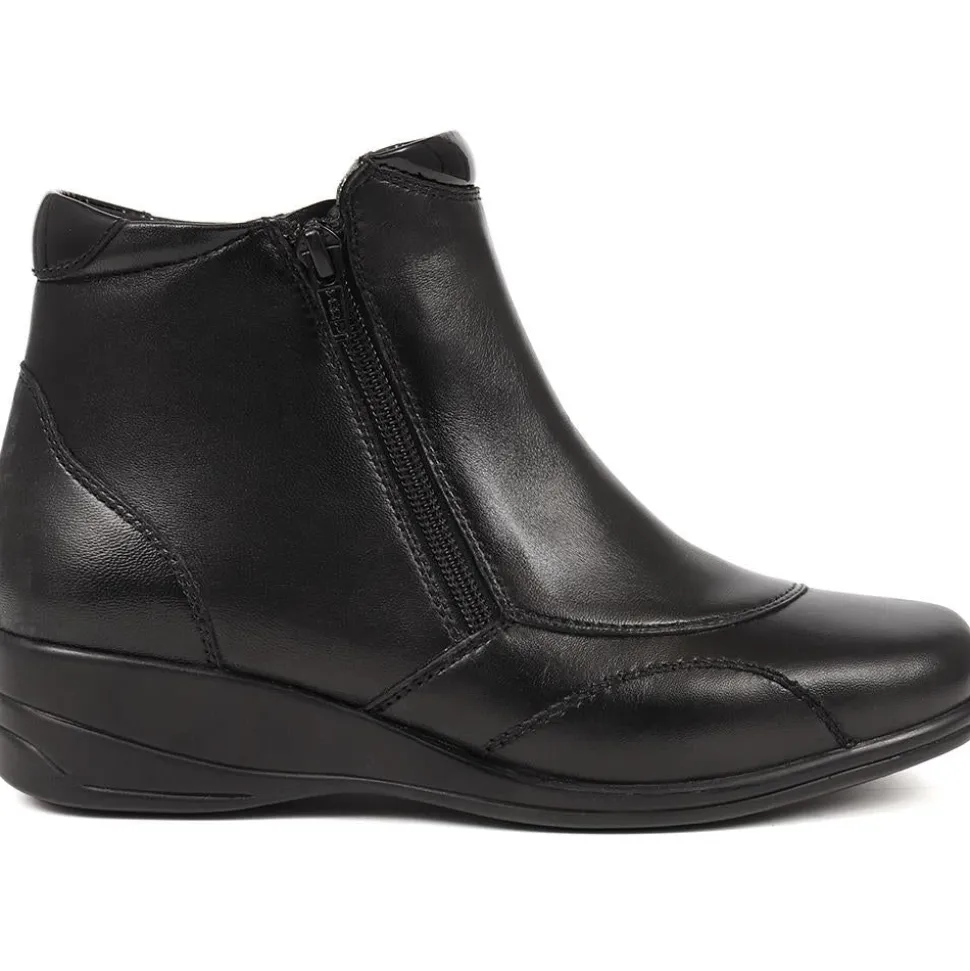 Leather Boots - Black