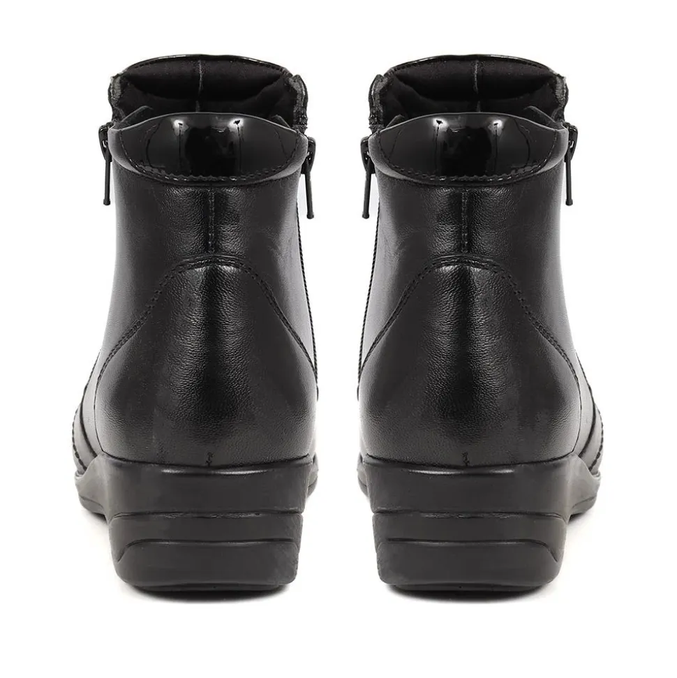 Leather Boots - Black