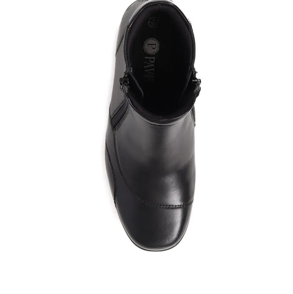 Leather Boots - Black