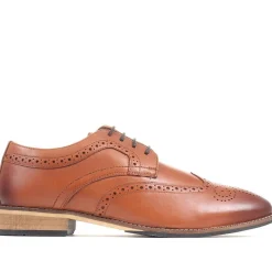Leather Brogues - Tan