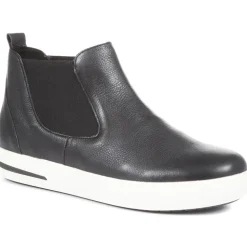 Leather Chelsea Boots - Black