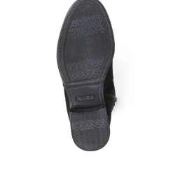 Leather Chelsea Boots - Black Nubuck