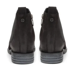Leather Chelsea Boots - Black Nubuck