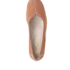 Leather Espadrilles - Camel