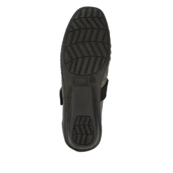 Leather Extra-Cushioned Mary Janes - Pewter