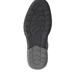 Leather Lace-Up Shoes - Black